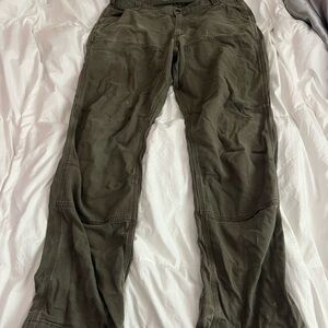 Carhartt Men's Dark Olive Cargo Pants